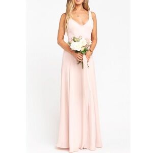 SHOW ME YOUR MUMU Jenn Maxi Dress Dusty Rose Small